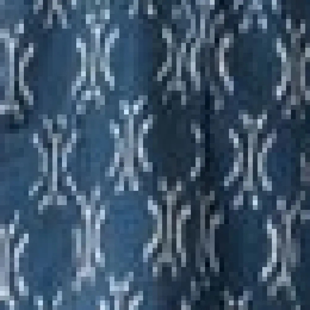 Disha Ikat Tapered Leg Pant - Navy