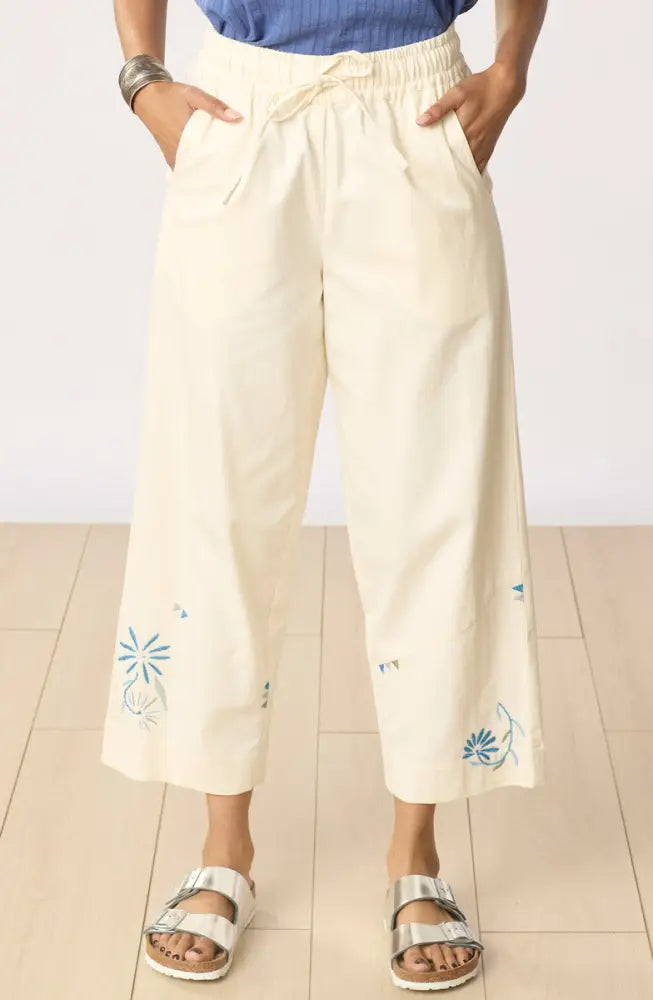 Karol Straight-Leg Pant - Natural