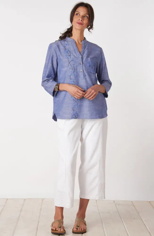 Recycled Yarn Kesari Pull-On Pant