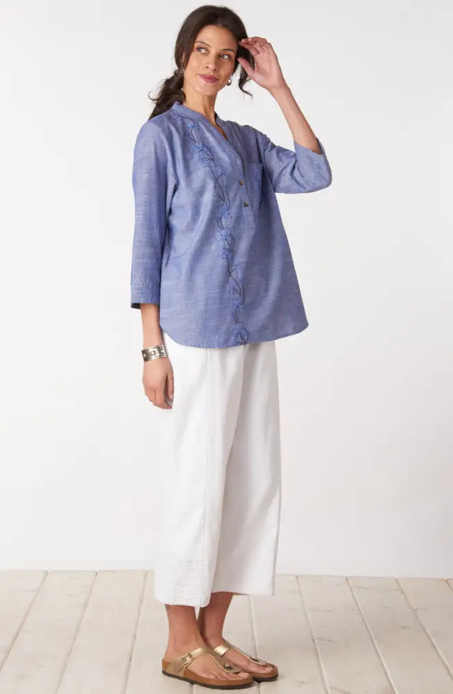 Recycled Yarn Kesari Pull-On Pant