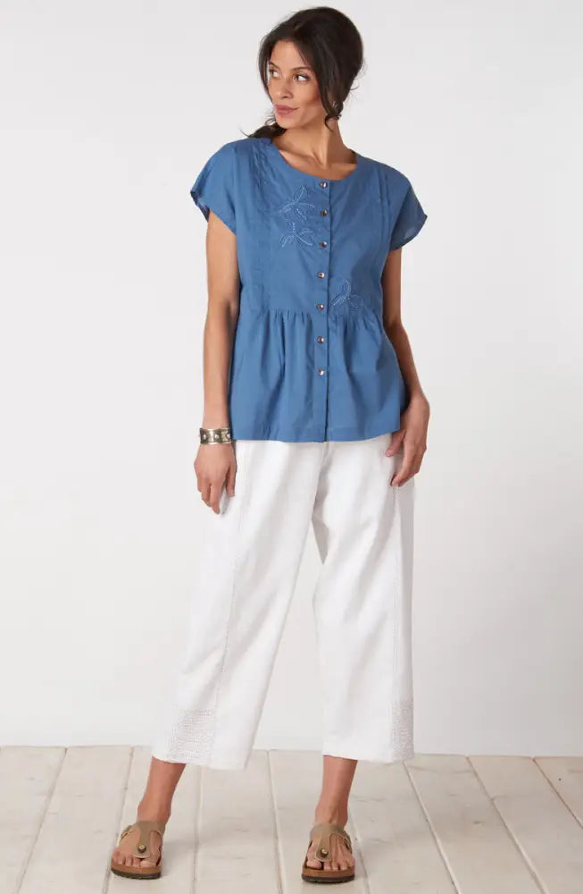 Recycled Yarn Kesari Pull-On Pant