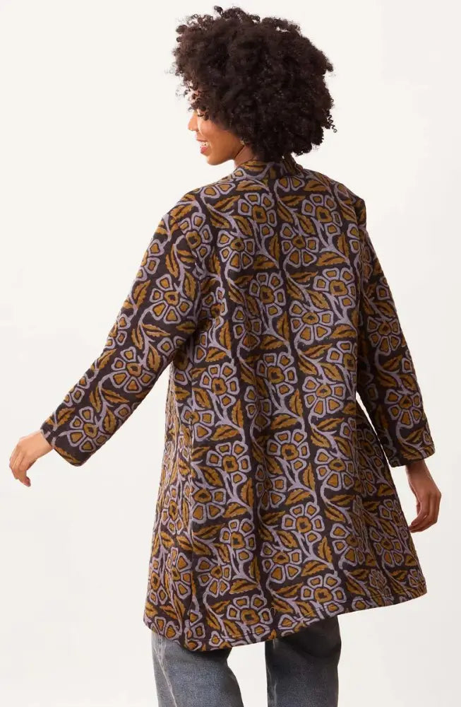 Shimoga Quilted Swing Jacket - Black/Multi