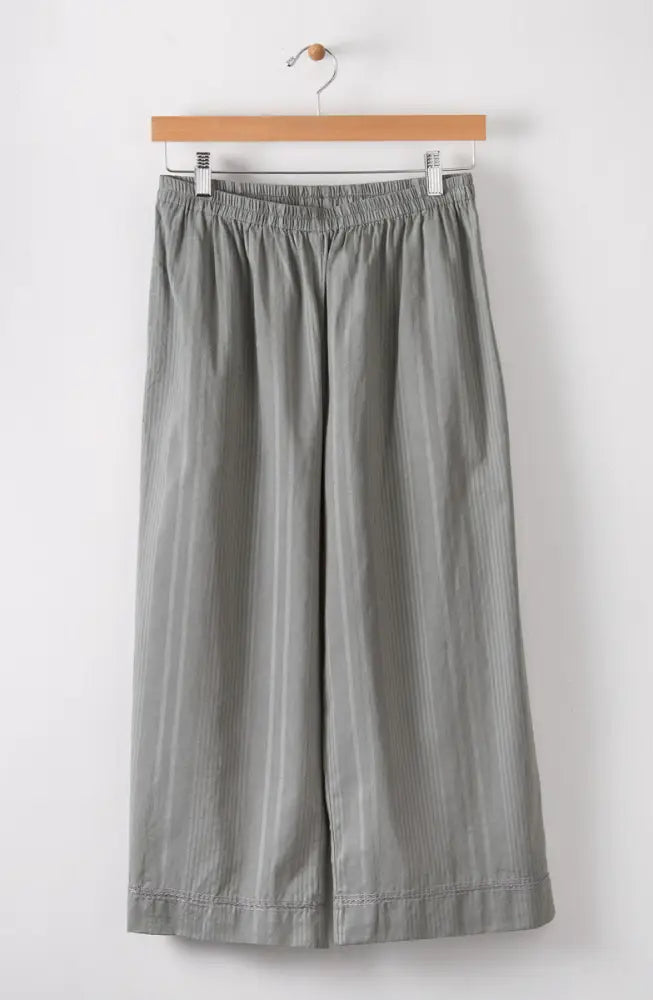 Voile Lightweight Pull-On Layering Culottes - Storm / PS (6-8)